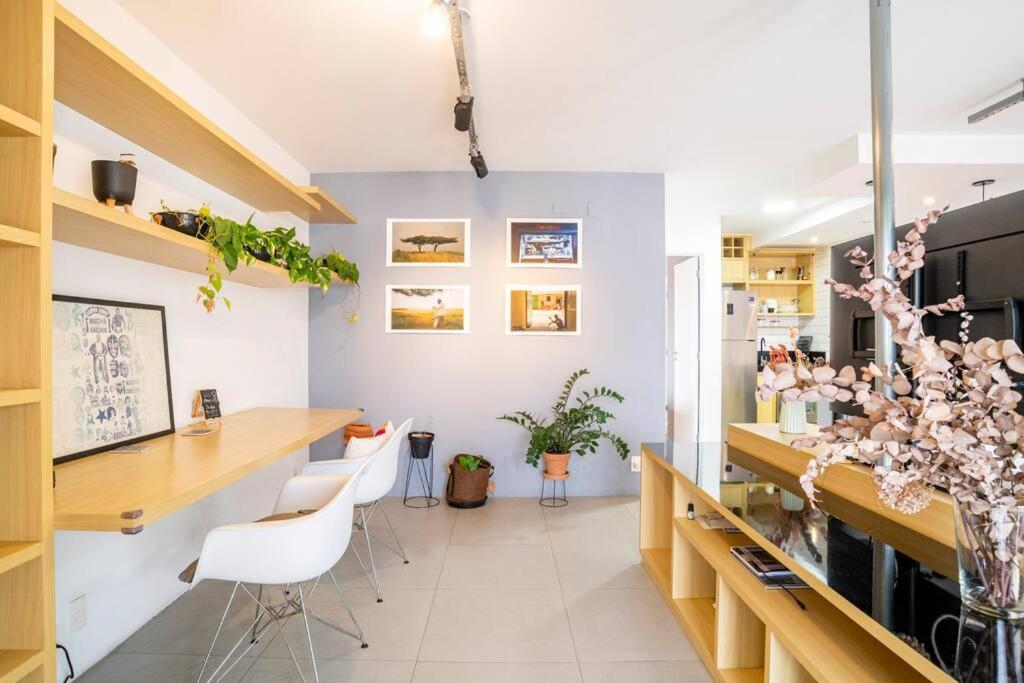 Apartamento Large 1 Bedroom 2 Balconies And A Work Space *
